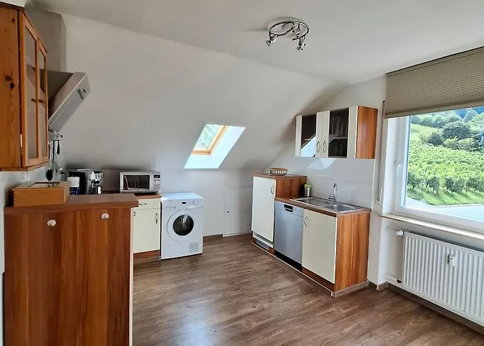 Weinbergblick Im Haus Frey - 3 Schlafzimmer ,Kueche, 2 Baeder, 2 Balkone, Parkplatz Direkt Vor Der Tuer Appartement *